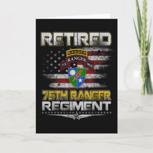 Carte Papa patriotique vétéran retraité du 75e régiment