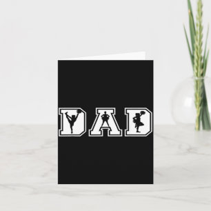 Carte Papa Pom-Pom Drôle Fier Papa Cheerleader Pères
