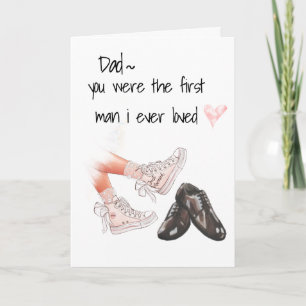 Carte Papa, premier homme que j'ai jamais aimé salutatio
