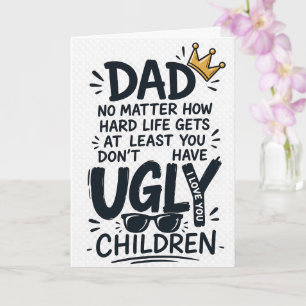 CARTE PAPA, QUELLE QUE SOIT LA DIFFICULTÉ DE LA VIE AU M