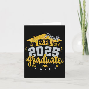 Carte Papa Senior 2025 Papa Fier D'un Cl De 2025 Diplômé