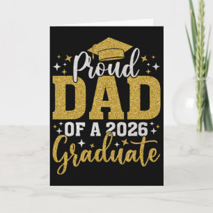 Carte Papa Senior 2026 Fier Papa D'un Cl De 2026 Diplômé