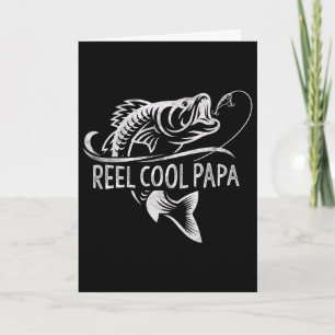 Carte Papa super cool pêche Cadeaux de papa pêcheur Fête