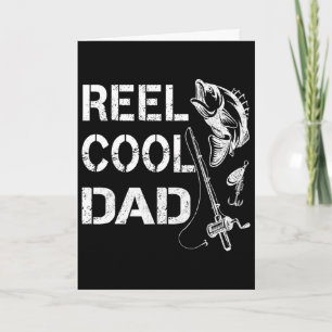 Carte Papa super cool pêche Papa Cadeau Fête des Pères T
