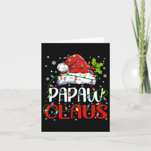 Carte Papaw Claus Noël Père Noël Correspondances famille
