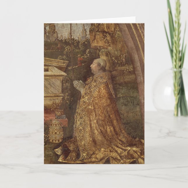 Carte Pape Alexandre VI, 1492 (Devant)