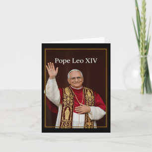 Carte Pape Léon Xiv - Dieu bénisse le pape Léon Xiv T-sh
