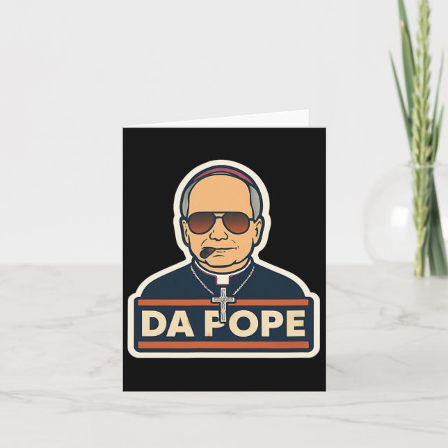 Carte Pape Robert Prevost - Pape Leo Xiv - Da Pape (Devant)