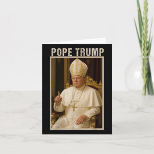 Carte Pape Trump, amusant catholique Trump Tee
