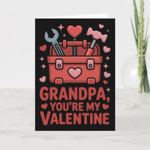 Carte Papi tu es mon Valentin câlin sincère famille G