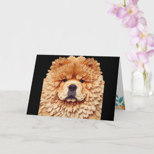 Carte PAPIER MIRAGE Red Chow