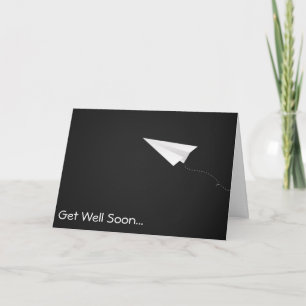 Carte Papier Plane Envoi Tout Mon Amour Se Bien Bientôt