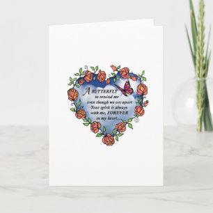 Carte Papillon du ciel