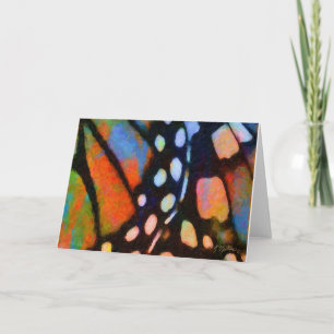 Carte Papillon monarque