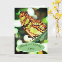 Papillon observer la nature Anniversaire personnal