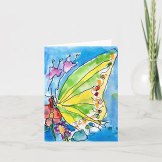 Carte Papillon par Jeffrey Shutt, âge 6