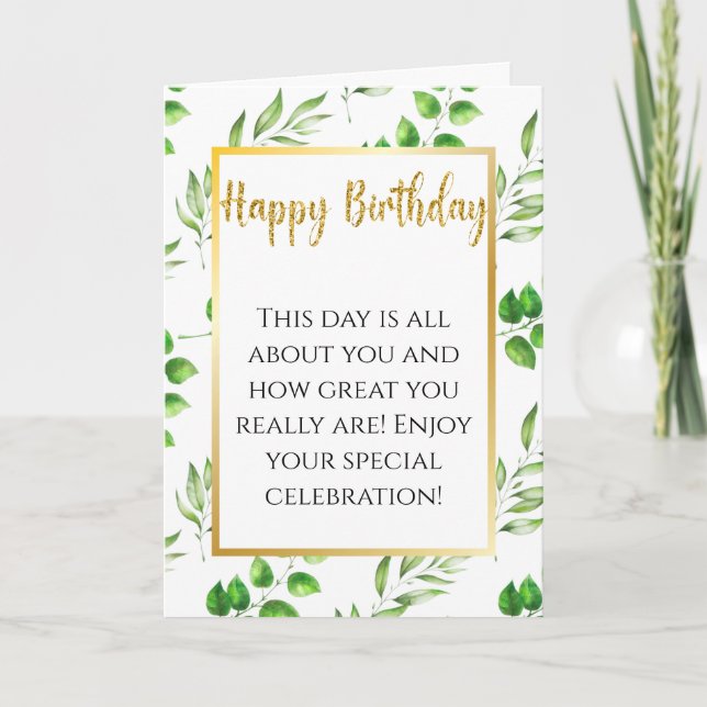 Carte Papillon Sentimental Anniversaire Fleur Rose Adora (Devant)