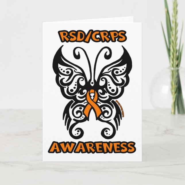 Carte Papillon/Tribal...RSD/CRPS (Devant)