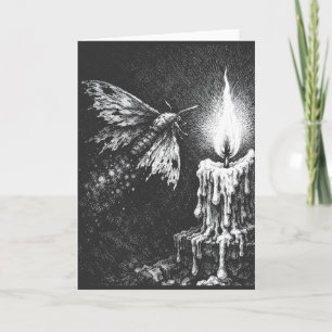 Carte Papillon vers la Flamme — par BurnsInHell