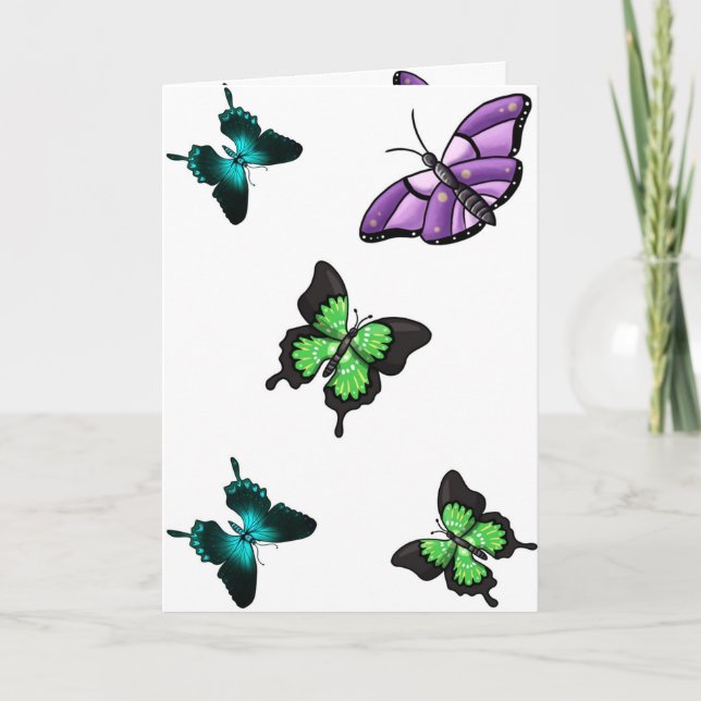 Carte Papillons (Devant)