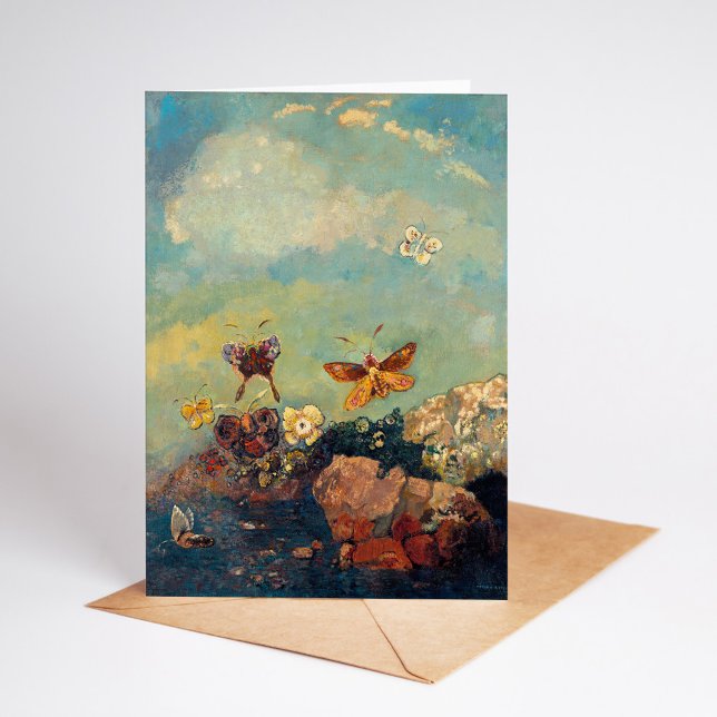 Carte Papillons | Odilon Redon (Créateur téléchargé)