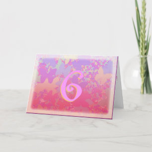 Carte Papillons Pastel