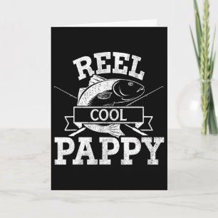 Carte Papy de pêche vraiment cool pour la fête des pères