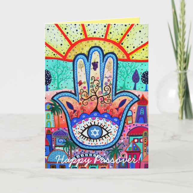 Carte Pâque heureuse (Devant)