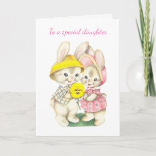 Carte Pâques - À Une Fille Spéciale