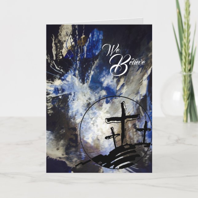 Carte Pâques Alléluia (Devant)