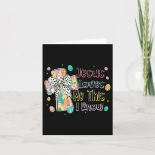 Carte Pâques Chrétienne Bundle Tee Jesus Me Love This I