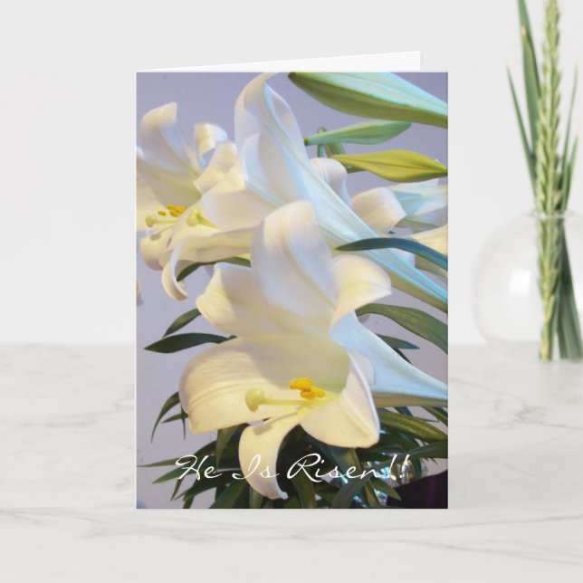 Carte Pâques DE REPOS (Devant)