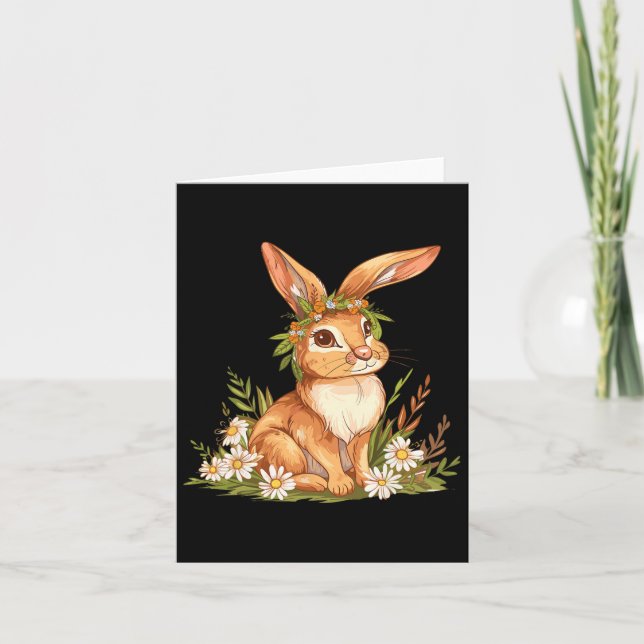 Carte Pâques Eostre Pagan Witchcraft Printemps Ostara (Devant)