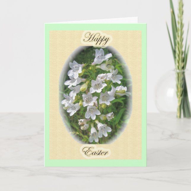 Carte Pâques Foxglove (Devant)
