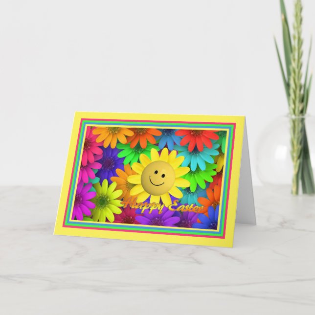 Carte Pâques mignonne (Devant)