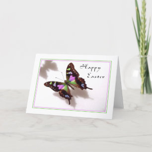 Carte Pâques Papillon
