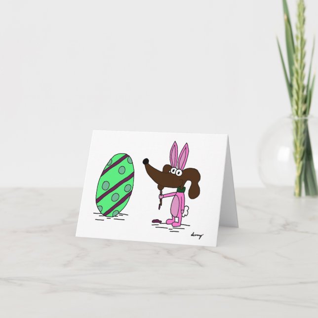 Carte Pâques personnalisable de Midge (Devant)