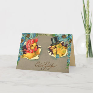 Carte Pâques vintage