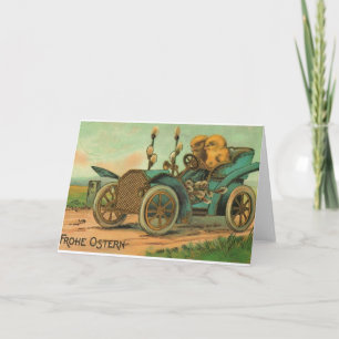 Carte Pâques vintage