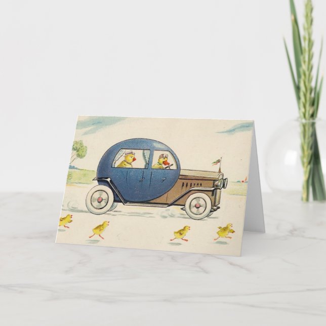 Carte Pâques vintage (8) (Devant)