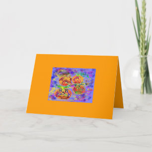 Carte Paquet de citrouille