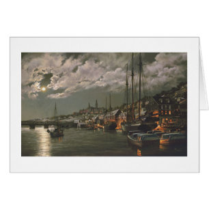 Carte par clair de lune de Paul McGehee "vieux