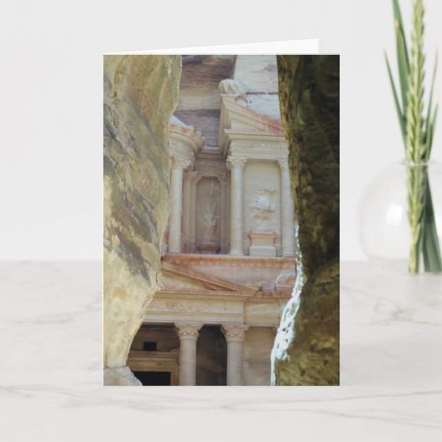 Carte Par les roches - PETRA (Devant)