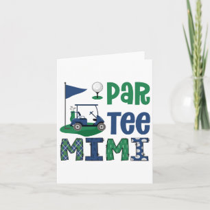 Carte Par tee Mimi Golf Lover Anniversaire Famille Matc
