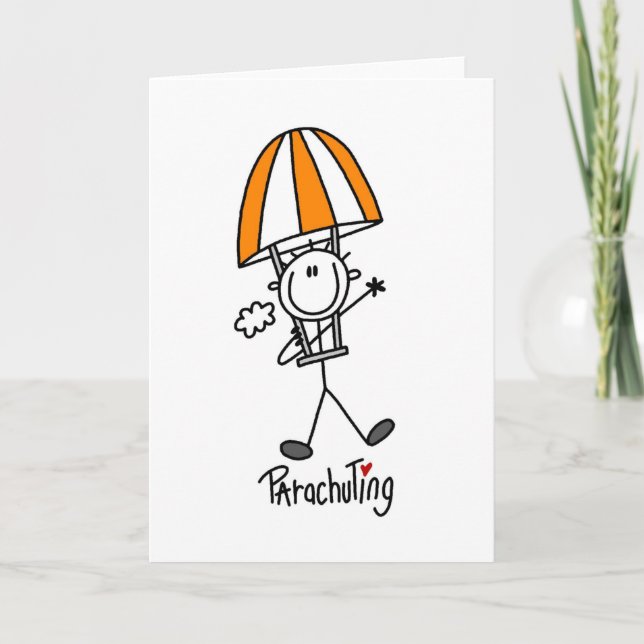 Carte Parachuting (Devant)