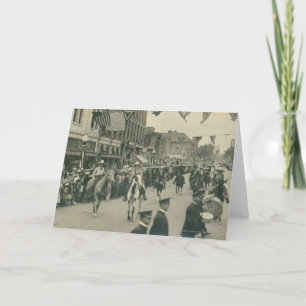 Carte Parade des Cheyenne Frontier Days.