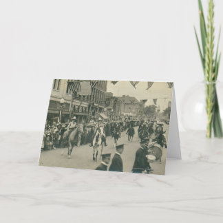 Carte Parade des Cheyenne Frontier Days.