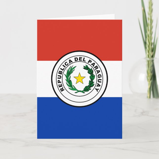 Carte Paraguay (Devant)