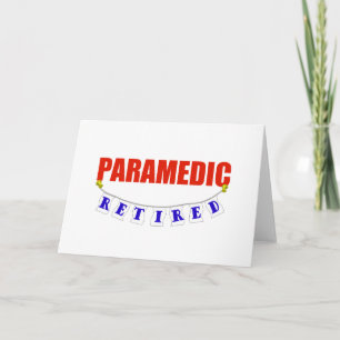 CARTE PARAMEDIC RETRAITÉ