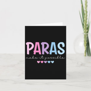 Carte Paras Rendre Possible Para Coeur Para Paraprofessi